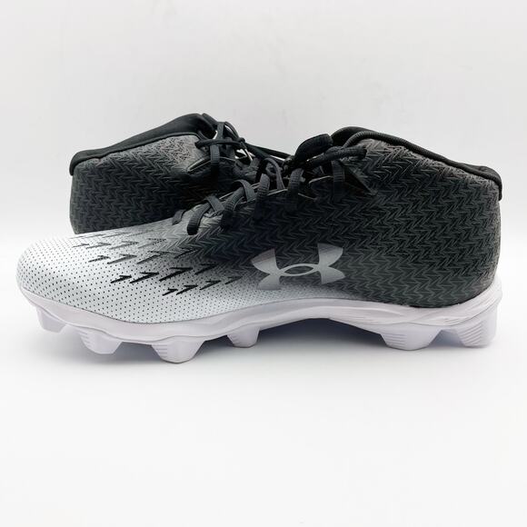 Under Armour Mens Spotlight Fran RM 4.0 Cleats US 16M EU 50.5 White Black EUC main image 5